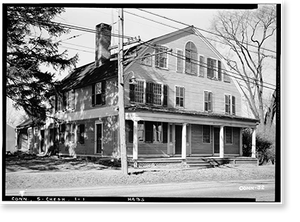 Antique Architecture - Cheshire, Connecticut - Beach Tavern, Main Street
