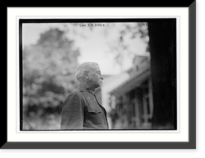 Historic Framed Print, Gen. E.D. Hoyle,  17-7/8" x 21-7/8"