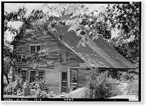 Historic Architecture - Guilford, Connecticut - Acadian House, Union