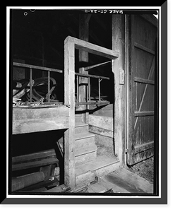 Historic Framed Print, Eli Whitney Armory, Barn, Whitney Avenue, Hamden, New Haven County, CT - 11,  17-7/8" x 21-7/8"