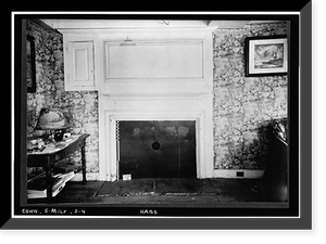 Colonel Stephen Ford House, West Main Street, Milford, New Haven County, CT - 4, Vintage Wall Art