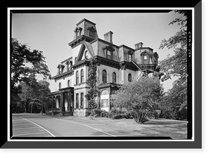 John M. Davies House, 393 Prospect Street, New Haven, New Haven County, CT, Historic Print