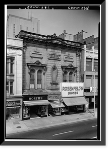 Townsend City Savings Bank, 793 Chapel Street, New Haven, New Haven County, CT - 2, Vintage Wall Art
