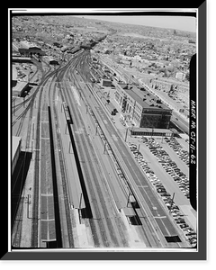 Northeast Railroad Corridor, Amtrak Route between New York/Connecticut & Connec, New Haven, New Haven County, CT - 62, Antique Print