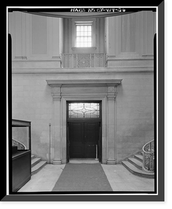 Ives Memorial Library, 133 Elm Street, New Haven, New Haven County, CT - 26, Antique Print