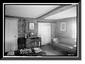John Morris House, Lighthouse Road & Morris Avenue, New Haven, New Haven County, CT - 4 Classic, Historic Print