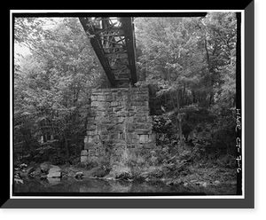 Double Intersection Warren Truss Bridge, Spanning Blackledge River, Colchester, New London County, CT - 6 Classic, Vintage Wall Art