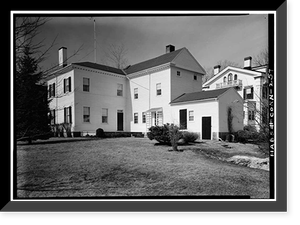 Woodhull House, 167 Broadway, Norwich, New London County, CT - 4 Classic, Vintage Wall Art
