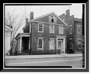 Washington Street Historic District, Norwich, New London County, CT - 107, Historic Print