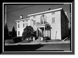 John Fox Slater House, 352 East Main Street, Norwich, New London County, CT - 3, Historic Print