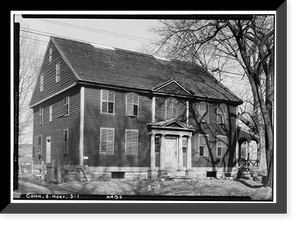 Old Ebenezer Baldwin House, Norwichtown, New London County, CT, Vintage Poster