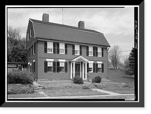 Gardner Carpenter House, 55 East Town Street, Norwichtown, New London County, CT, Antique Wall Art