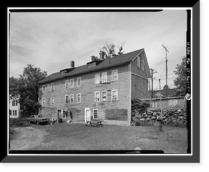 Putnam Manufacturing Company Workers' Houses, 317 Church Street (House), Putnam, Windham County, CT - 2, Historic Print