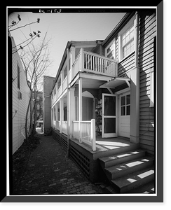 Historic Framed Print, 3015 Dumbarton Avenue Northwest (House), Washington, District of Columbia, DC - 3,  17-7/8" x 21-7/8"