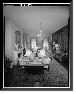Crawford-Cassin House, 3017 O Street Northwest, Washington, District of Columbia, DC - 3, Historic Print