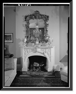 Crawford-Cassin House, 3017 O Street Northwest, Washington, District of Columbia, DC - 4, Vintage Print