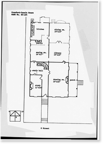 Antique Architecture - Crawford-Cassin House, 3017 O Street Northwest (2)