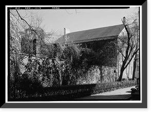 Historic Framed Print, John Thomson Mason House, 3425 Prospect Street, Northwest, Washington, District of Columbia, DC - 2,  17-7/8" x 21-7/8"