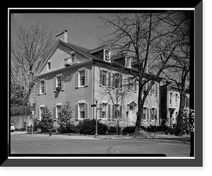 John Thomson Mason House, 3425 Prospect Street, Northwest, Washington, District of Columbia, DC - 3, Antique Print