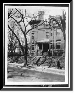 W. Taylor Birch House, 3099 Q Street, Northwest, Washington, District of Columbia, DC - 2, Antique Poster