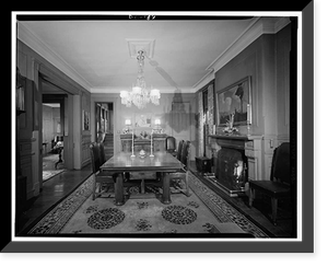 W. Taylor Birch House, 3099 Q Street, Northwest, Washington, District of Columbia, DC - 7, Antique Print
