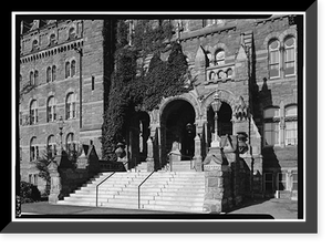 Georgetown University, Healy Building, Thirty-seventh & O Streets, Northwest, Washington, District of Columbia, DC - 8, Historic Reproduction