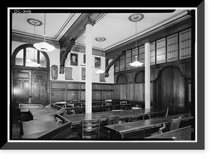 Georgetown University, Healy Building, Thirty-seventh & O Streets, Northwest, Washington, District of Columbia, DC - 15, Historic Print
