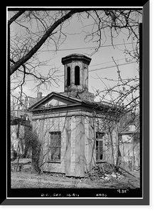 Gazebo, 3233 N Street Northwest, Washington, District of Columbia, DC Classic, Vintage Wall Art