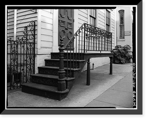 Historic Framed Print, 1530 Wisconsin Avenue Northwest (House), Washington, District of Columbia, DC - 2,  17-7/8" x 21-7/8"