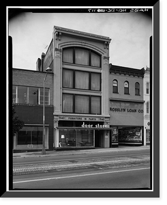 Gutman-Wise Building, 3140 M Street Northwest, Washington, District of Columbia, DC Classic, Historic Print