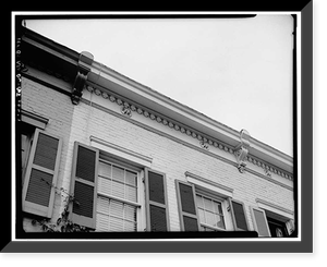 Wheatley Row House, 1018 Twenty-ninth Street Northwest, Washington, District of Columbia, DC - 4, Vintage Print