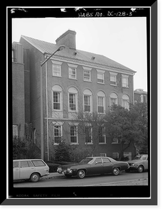 Duncanson-Cranch House, 468-470 N Street Southwest, Washington, District of Columbia, DC - 3, Vintage Poster