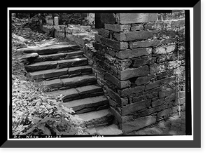 General John Mason House, Analostan Island or Theodore Roosevelt Island, Washington, District of Columbia, DC - 19 Classic, Vintage Print