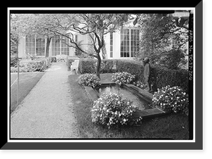White House, 1600 Pennsylvania Avenue, Northwest, Washington, District of Columbia, DC - 205, Vintage Wall Art
