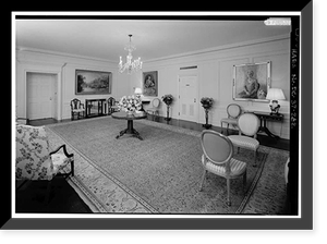 White House, 1600 Pennsylvania Avenue, Northwest, Washington, District of Columbia, DC - 264, Antique Print