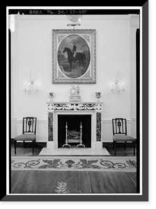 White House, 1600 Pennsylvania Avenue, Northwest, Washington, District of Columbia, DC - 328, Antique Poster