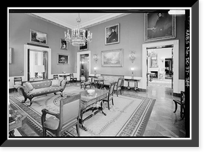 White House, 1600 Pennsylvania Avenue, Northwest, Washington, District of Columbia, DC - 361, Vintage Poster