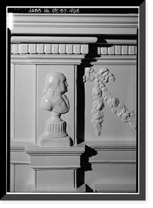 Historic Framed Print, White House, 1600 Pennsylvania Avenue, Northwest, Washington, District of Columbia, DC - 435,  17-7/8" x 21-7/8"