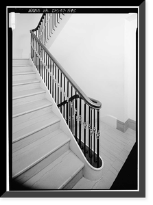 White House, 1600 Pennsylvania Avenue, Northwest, Washington, District of Columbia, DC - 553, Vintage Print