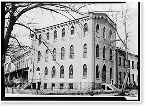 Vintage Building Photo - Old Masonic Temple - Vintage Home Decor Print