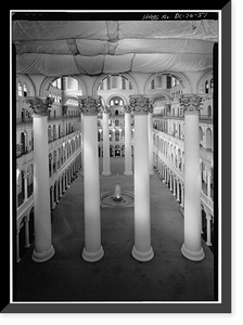 Pension Building, 440 G Street Northwest, Washington, District of Columbia, DC - 51 Classic, Vintage Poster