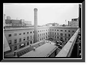 United States General Post Office, Between Seventh, Eighth, E, & F Streets, Northwest, Washington, District of Columbia, DC - 9, Antique Print