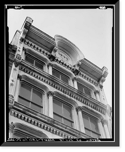 Hume Building, 807 Market Space Northwest, Square 408, Lot 802, Washington, District of Columbia, DC - 3, Vintage Print
