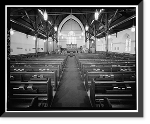 St. Luke's Episcopal Church, Fifteenth & Church Streets Northwest, Washington, District of Columbia, DC - 5, Historic Print