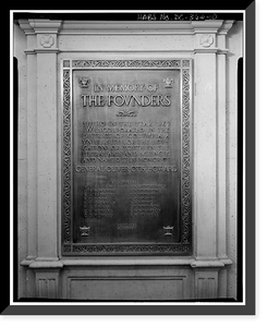 Howard University, Founders Library, 2400 Sixth Street Northwest, Washington, District of Columbia, DC - 10, Vintage Print