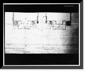 Munsey Building, 1327-1329 E Street Northwest, Washington, District of Columbia, DC - 23, Antique Poster