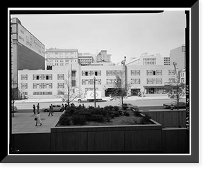 Historic Framed Print, Star Parking Garage, 1006 E Street, Washington, District of Columbia, DC,  17-7/8" x 21-7/8"