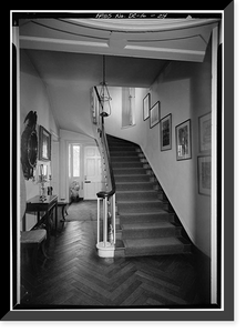 Decatur House, National Trust for Historic Preservation, 748 Jack, Washington, District of Columbia, DC - 24, Antique Poster