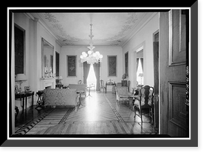 Decatur House, National Trust for Historic Preservation, 748 Jack, Washington, District of Columbia, DC - 29, Vintage Print