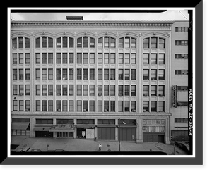 Lansburgh's Department Store, E & Eighth Streets Northwest, Washington, District of Columbia, DC - 3, Antique Poster